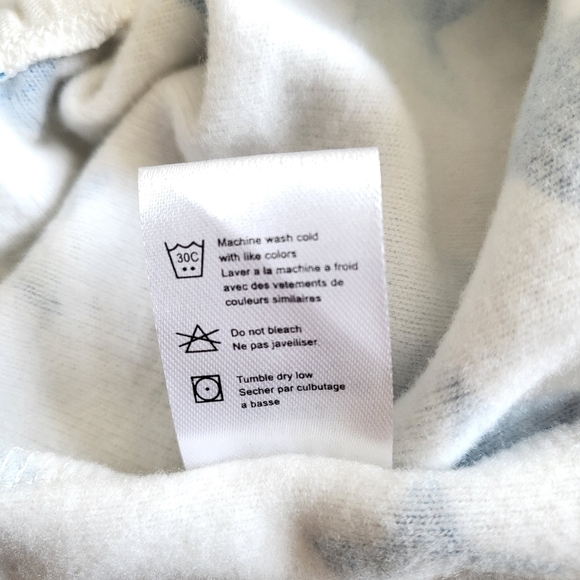 New Chaser Indigo Stars Print Lounge Drawstring Jogger Sweatpants NWT XS - Picture 9 of 9